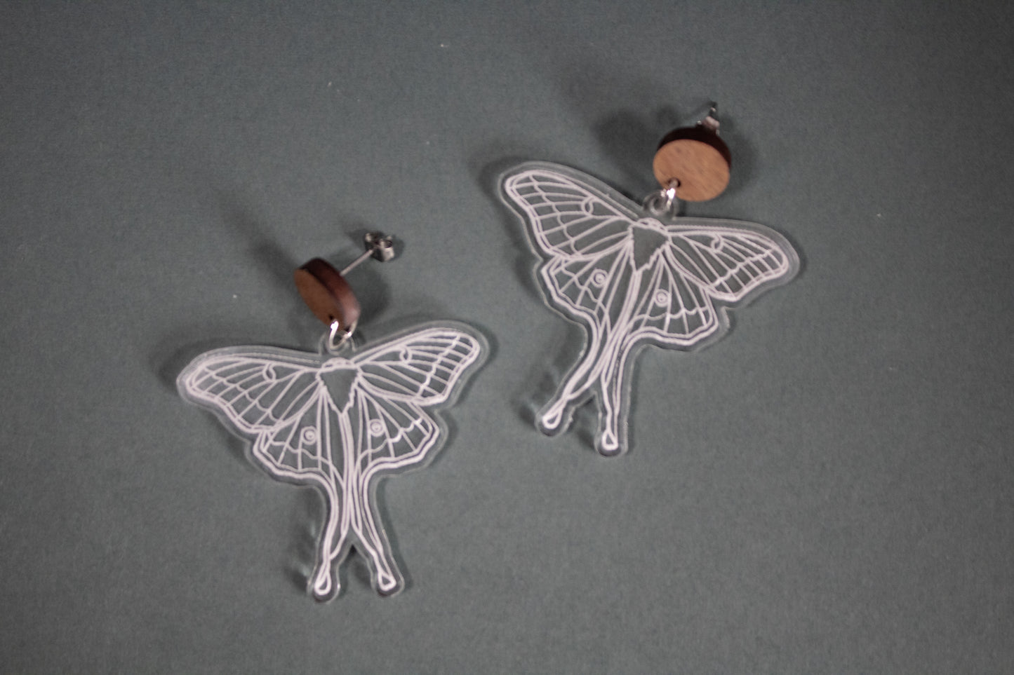 Luna Moth Earrings