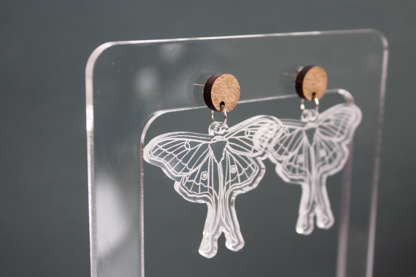 Luna Moth Earrings