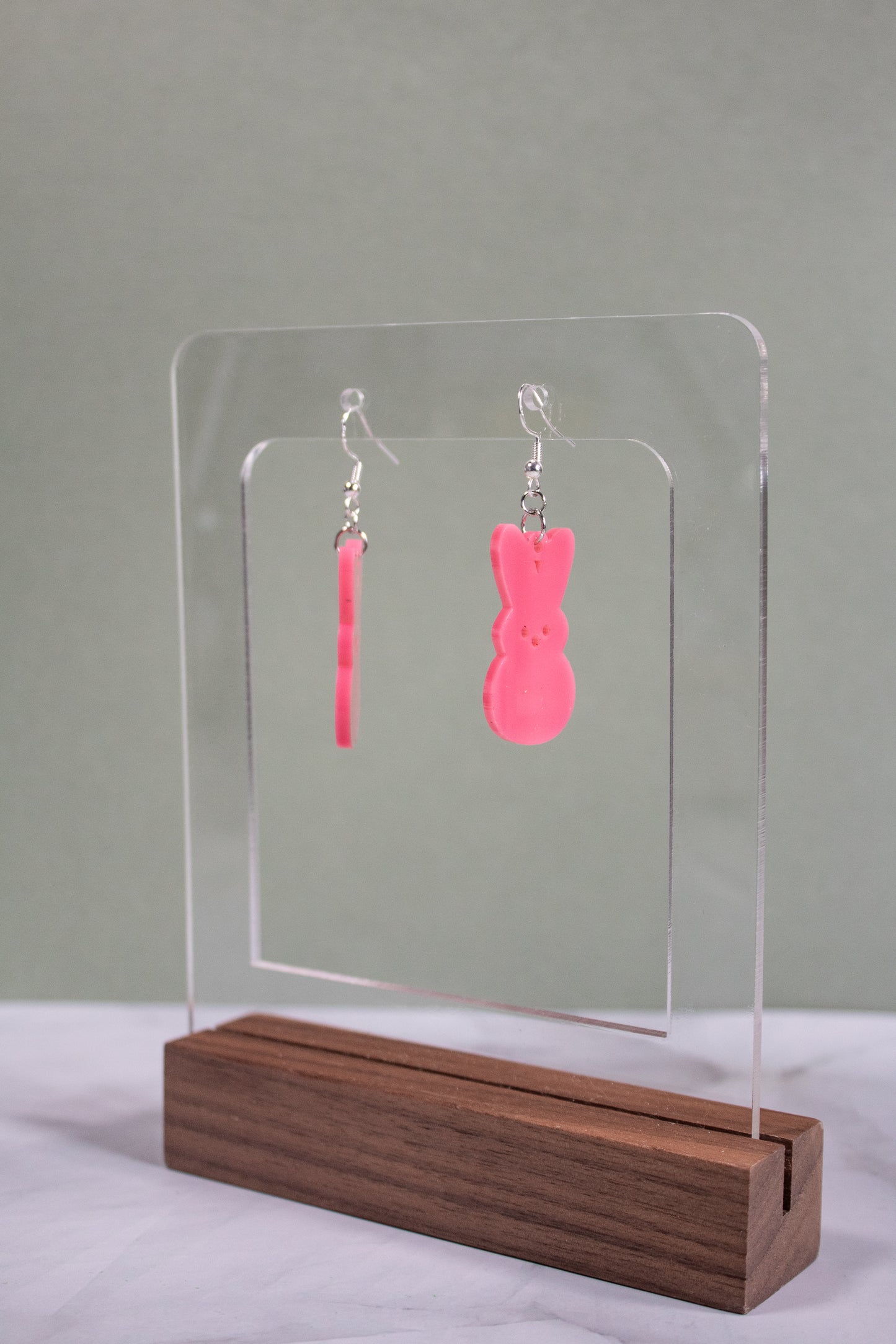 Colorful Easter Bunny Earrings