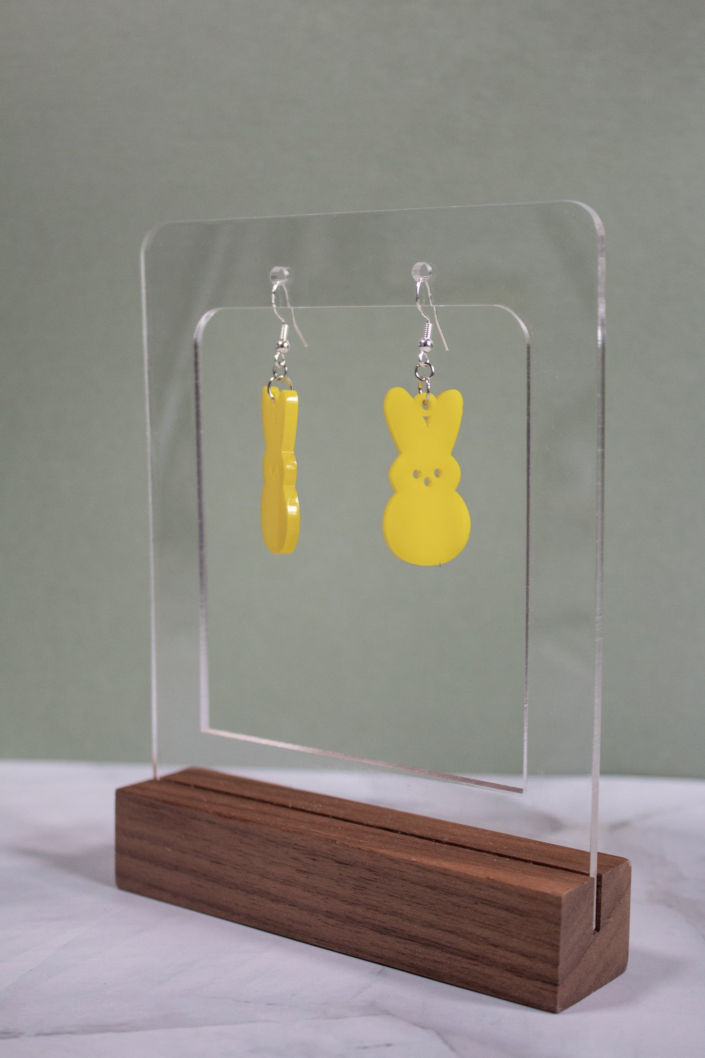Colorful Easter Bunny Earrings