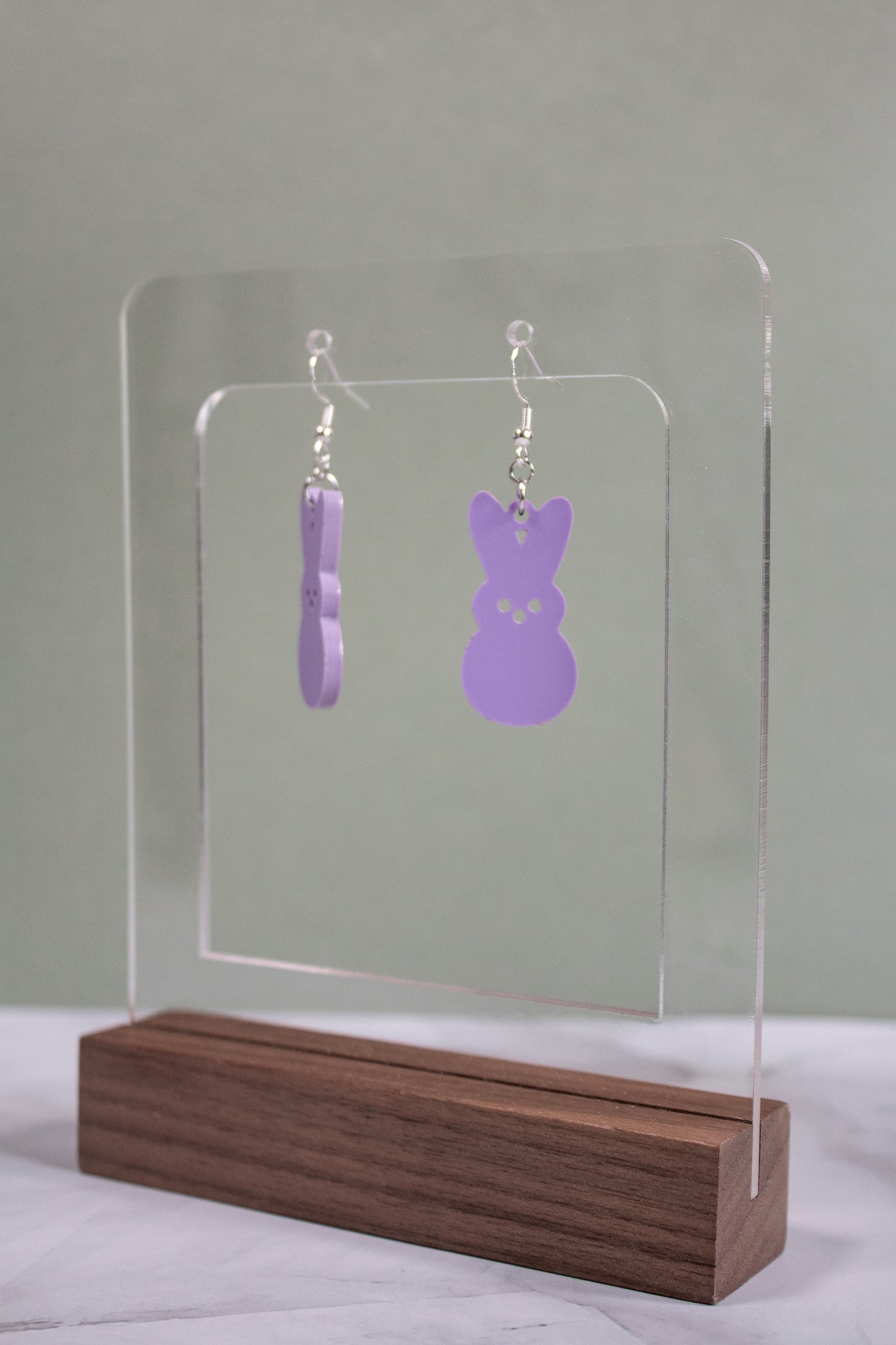 Colorful Easter Bunny Earrings