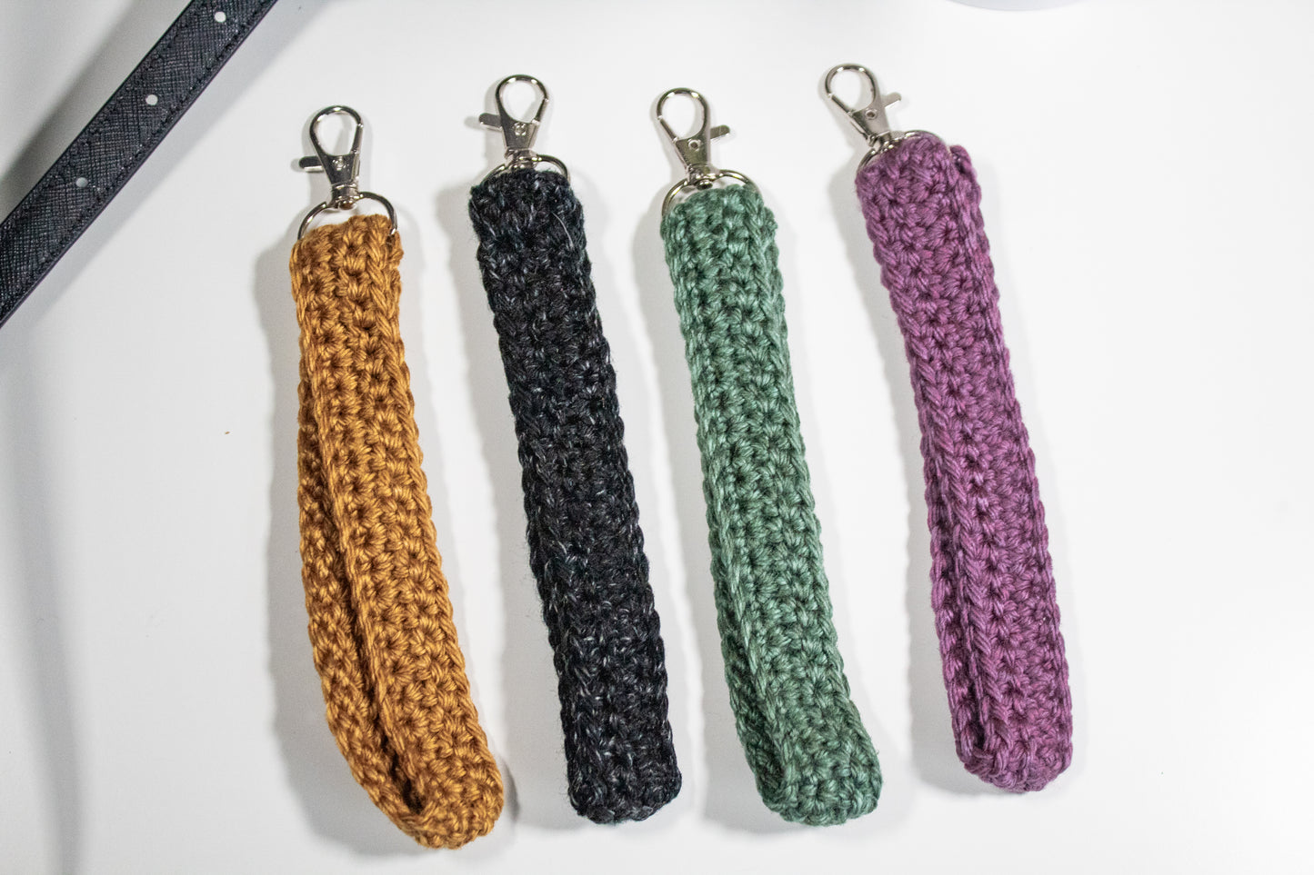 Crochet Wristlet Keychain