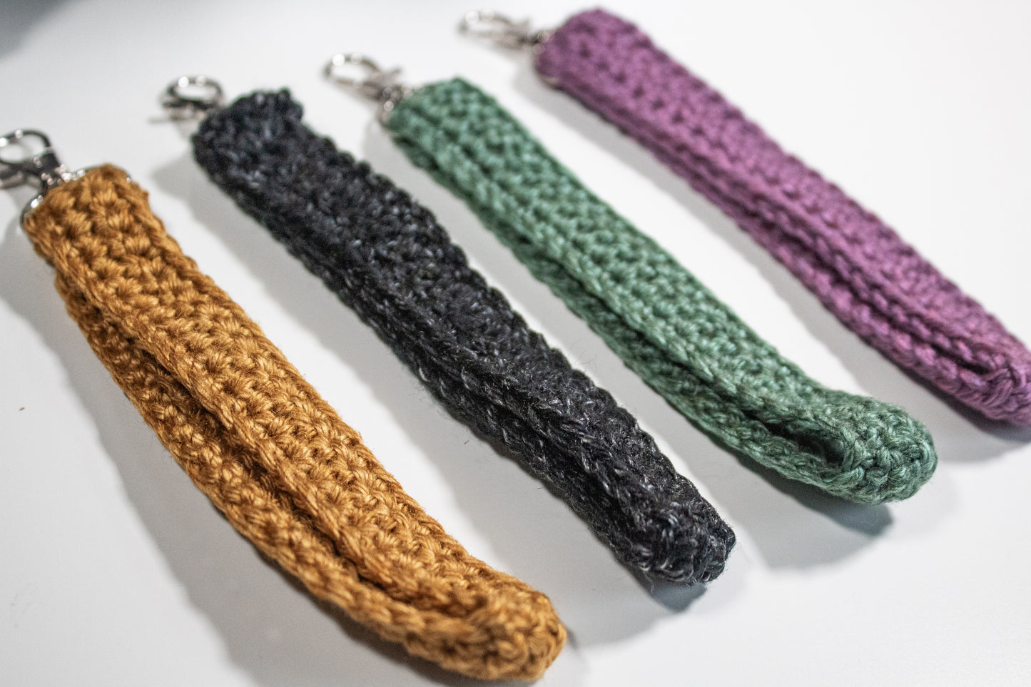 Crochet Wristlet Keychain