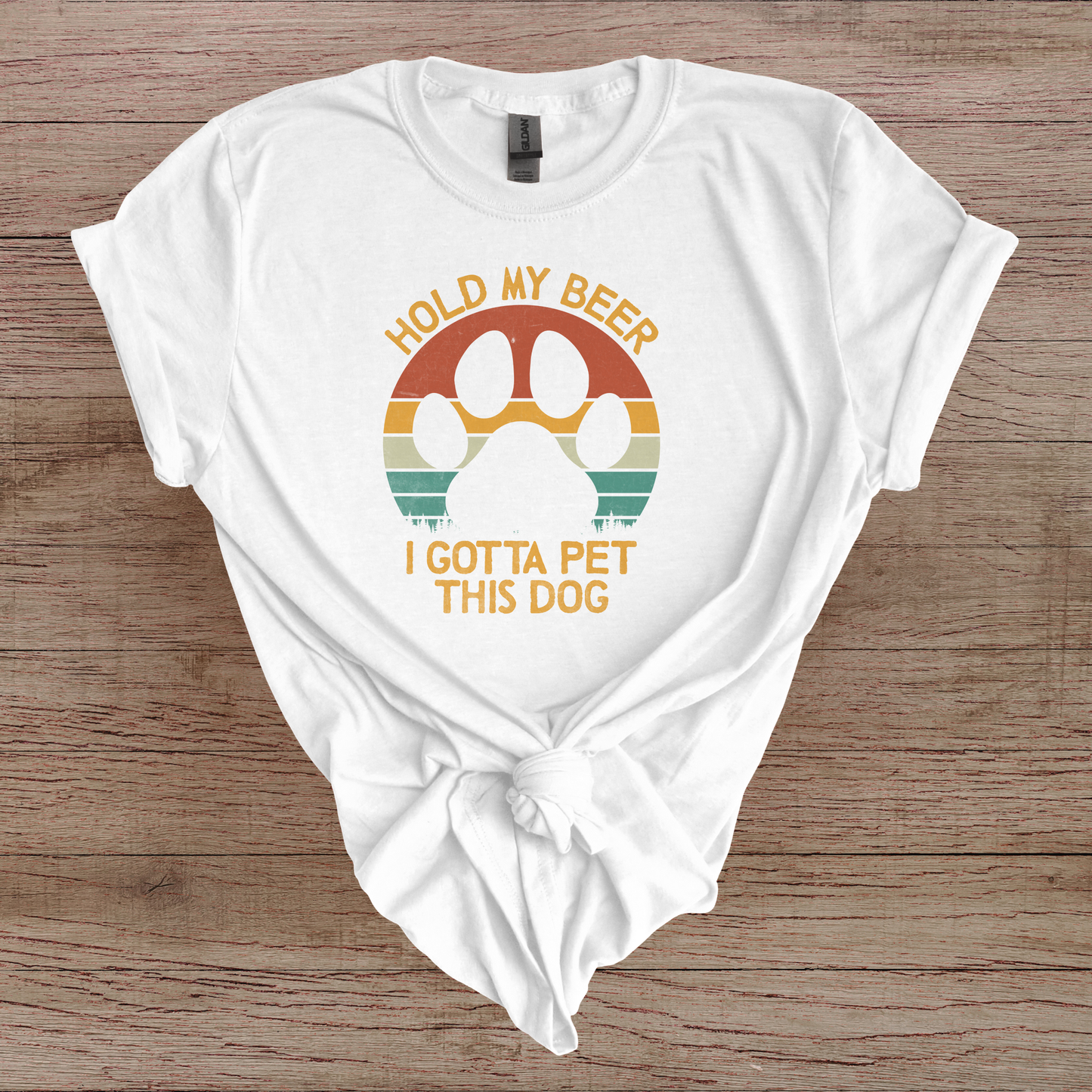 Hold My Beer Pet This Dog Short Sleeve Unisex T-Shirt