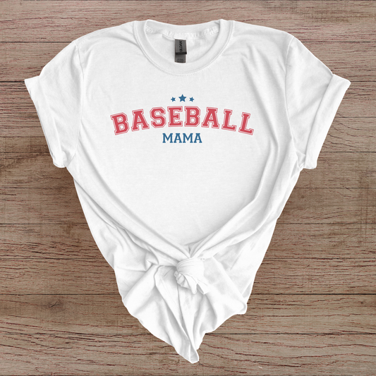 Baseball Mama Short Sleeve Unisex T-Shirt